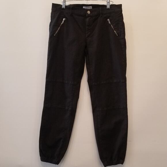 Zara Woman Premium Denim Collection Breathable Elasticized Ankles Women's Size 8 - Picture 1 of 11